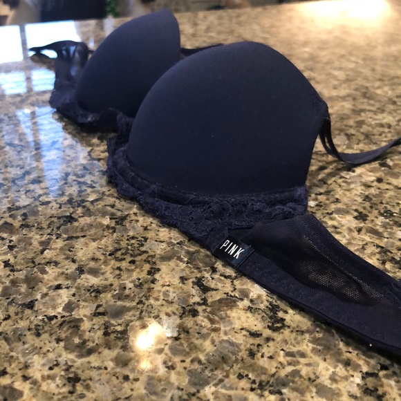 PINK Bra - 32B - Padded - Navy - Picture 4 of 4